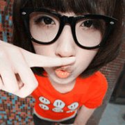 可爱女生头像吧-不画扮熟的眼线