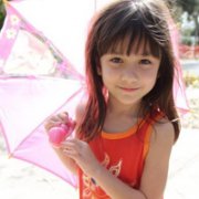 混血女孩就是漂亮 夏季清新可爱小美女QQ头像