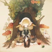 治愈暖系动漫简约图片