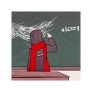 卡通情侣留白个性头像
