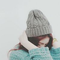 个性的简约清新女生头像
