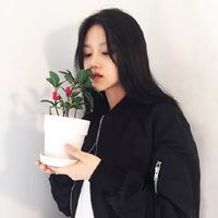个性的简约清新女生头像