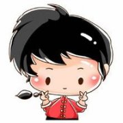 歪脖头像和剪刀手头像 卡通人物一系列剪刀手头像