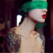 漂亮的女人纹身图片