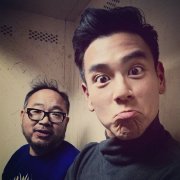 彭于晏搞怪的帅气图片