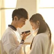 学院风清新的情侣头像