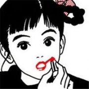 qq黑白的卡通个性头像