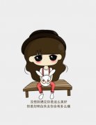 可爱的qq动漫女生皮肤