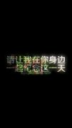 带字的简约个性皮肤