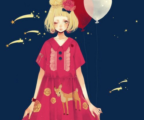 唯美二次元QQ动漫皮肤