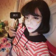 qq短发的可爱女生头像