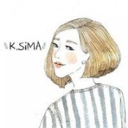 简单的卡通帯字头像