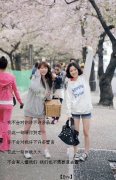 清新的可爱女生文字皮肤