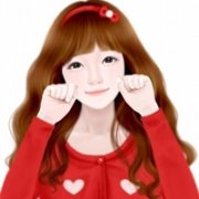 手绘小女生可爱卡通头像-听还也有哭的声音