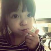 混血萌娃sarah michelle可爱头像qq头像女生大全