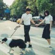 学院风qq情侣的个性头像