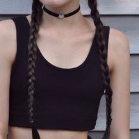 qq欧美简单的气质女生头像