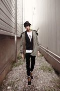 男生个性的帅气简约图片