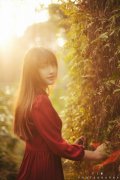 唯美安静的森系女生皮肤
