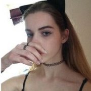 欧美简约的另类女生头像