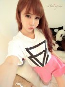 个性的可爱女生简约皮肤