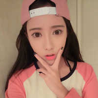 可爱的剪刀手女生头像