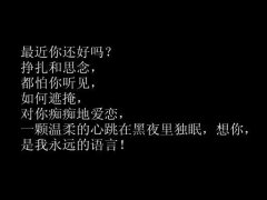 黑白的个性简约文字皮肤