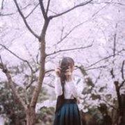 意境的唯美的清新女生头像