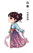 萌哒哒的汉服可爱图片