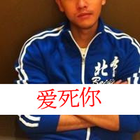 学生情侣头像一男一女，傻瓜爱你哦