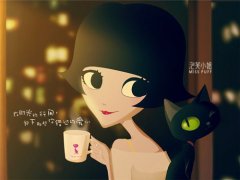 泡芙女孩桌面壁纸