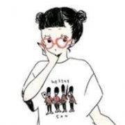 个性手绘卡通女头像