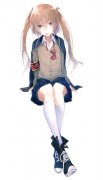可爱的制服动漫女生皮肤