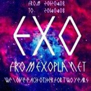 自制个性EXO帯字头像