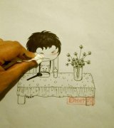 漫画小人有趣设计图片