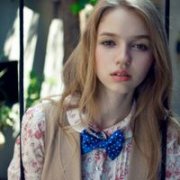 带着清新的欧美女生头像