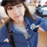 齐刘海可爱女生头像-我给你的温柔却被放纵
