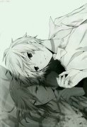 男生伤感的动漫简单图片