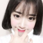 清新的气质女生安静皮肤