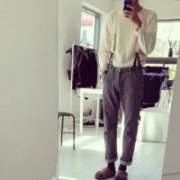 男生帅气时尚的搭配头像