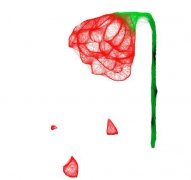 淡雅的动漫花儿皮肤