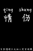 原创黑底文字系个性皮肤