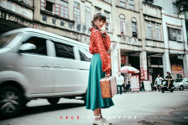 气质文艺女生唯美皮肤