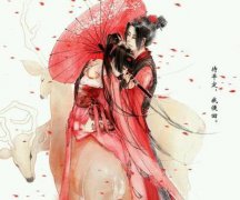 唯美的清新动漫情侣图片