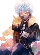 动漫男生戴口罩的个性图片