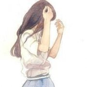 简约的卡通女生头像