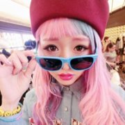 90后倔强的青春 原宿风女生非主流QQ头像 一些人错过就不再