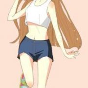 动漫女生半身个性头像