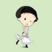 樱桃小丸子唯美脸萌头像