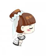 卡通甜蜜的情侣皮肤一对
